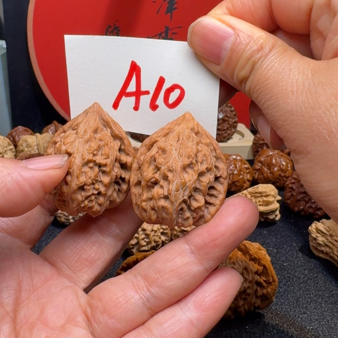 文玩核桃把件文山36