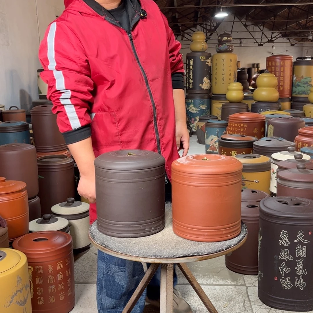 紫砂茶叶罐茶叶罐