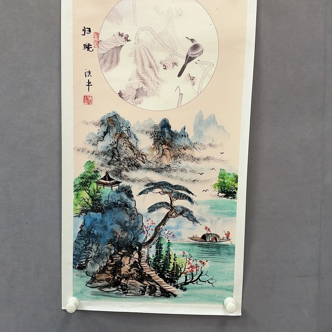 国画亲笔手绘原创