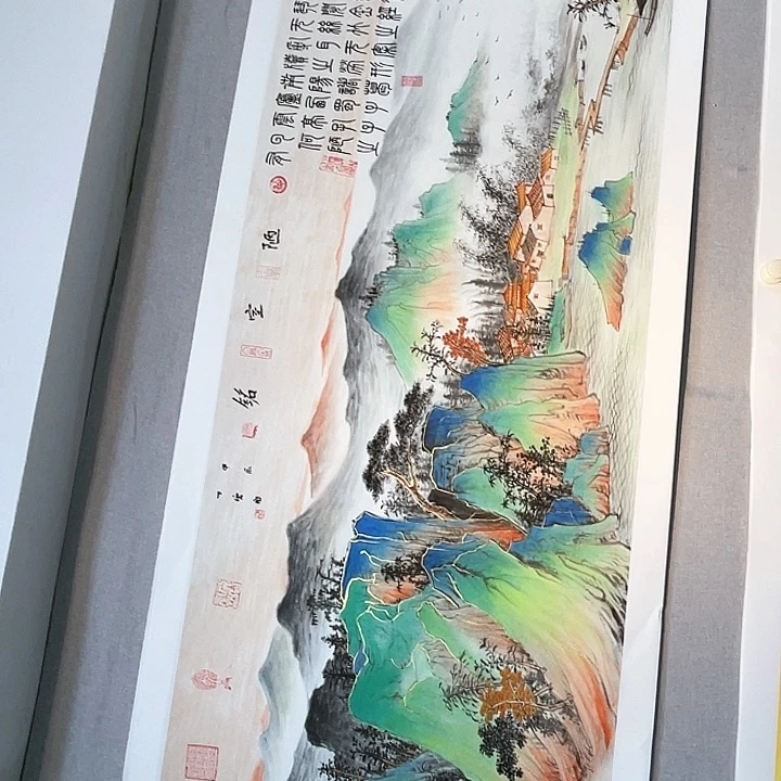 国画沧**道书画描金拓染金石传拓手写