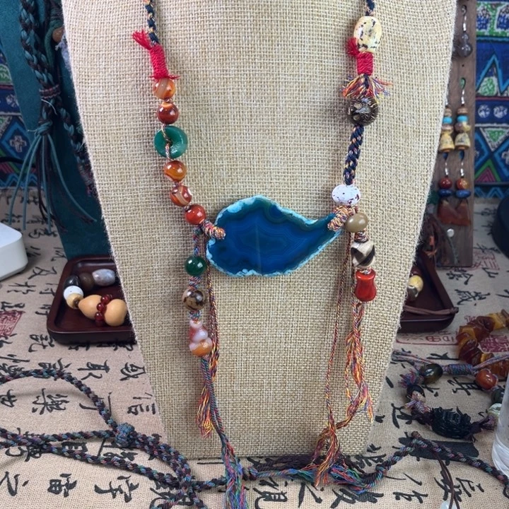 玛瑙/玉髓未镶嵌颈饰