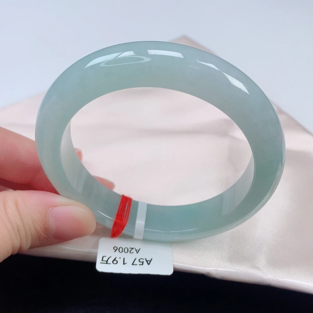 未镶嵌手镯翡翠57正圈