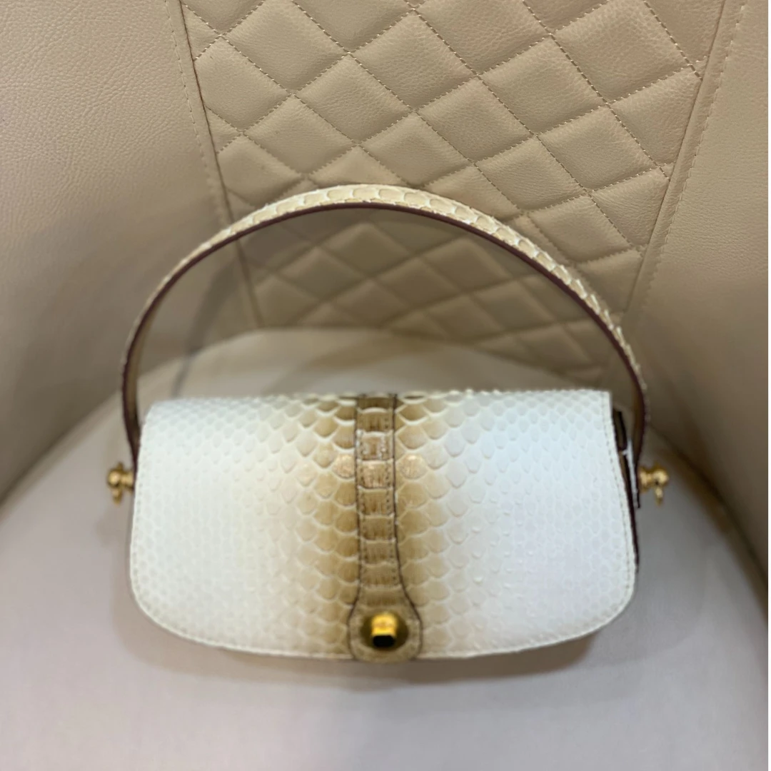 BociButter 轻奢蛇皮手提小包时尚女士手包