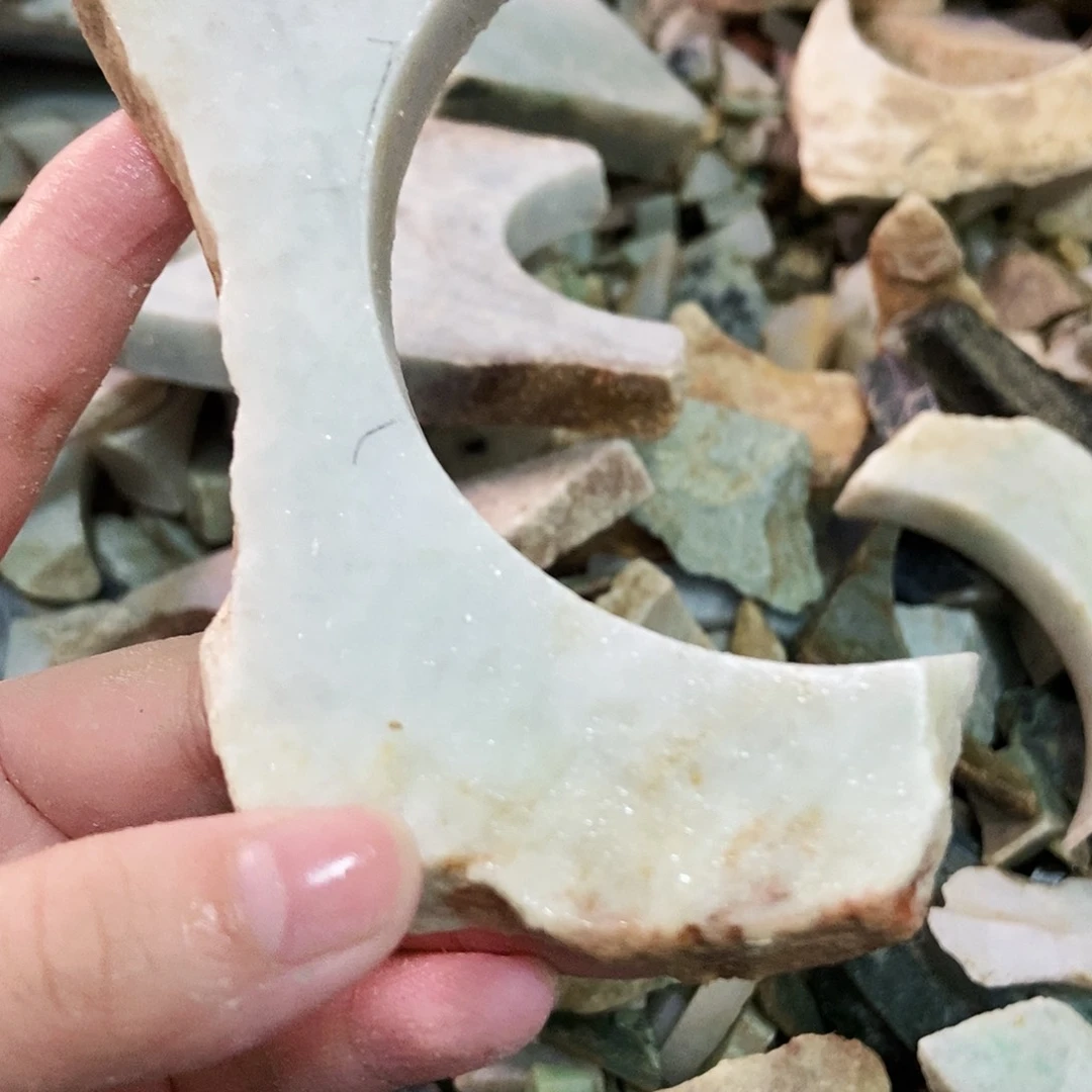 翡翠未镶嵌颈饰天然翡翠