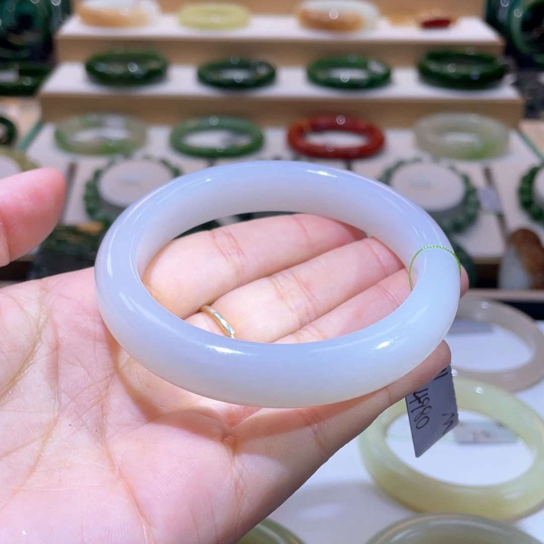 和田玉未镶嵌颈饰高品特色手镯59/60