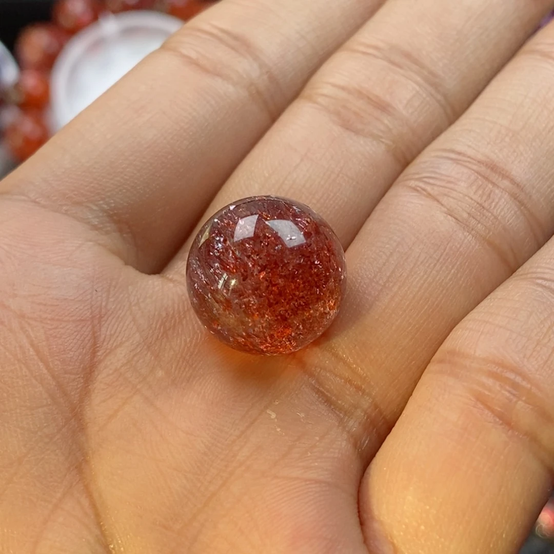 水晶手链未镶嵌B****星金草莓单珠直发