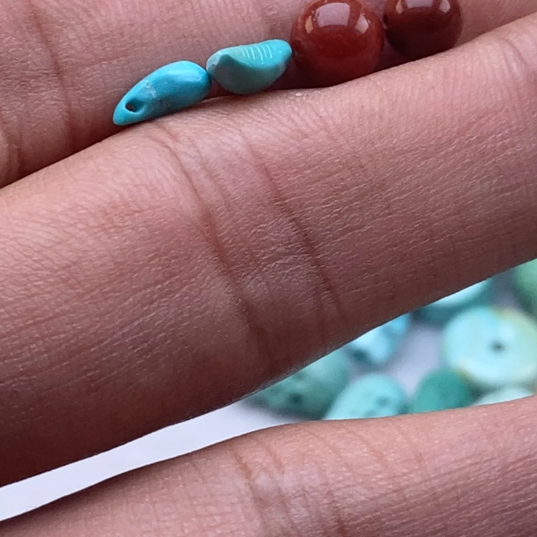 班***姆未镶嵌南红玛瑙珠宝半成品