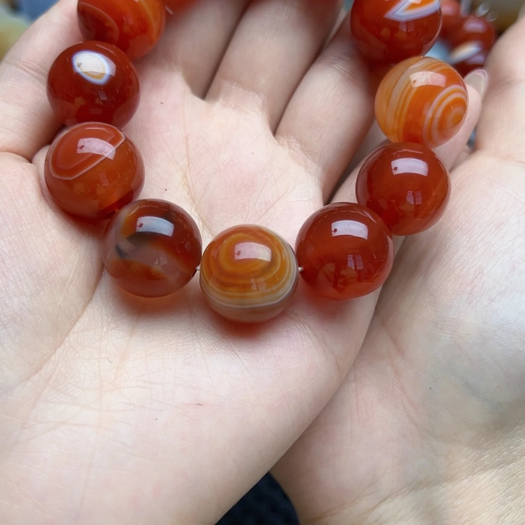 手饰玛瑙未镶嵌素**颜