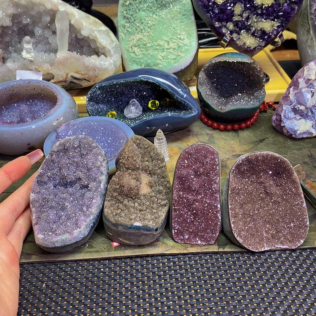 紫晶大型摆件（非配饰）未镶嵌