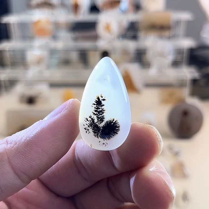 玛瑙/玉髓未镶嵌吊坠(不含链)