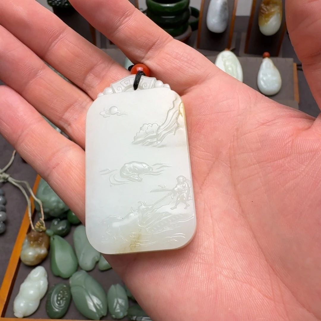 ✎***_未镶嵌和田玉挂件