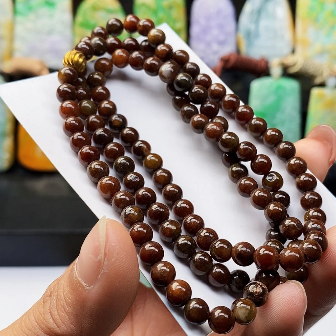 颈饰未镶嵌翡翠翡翠A货一物一证