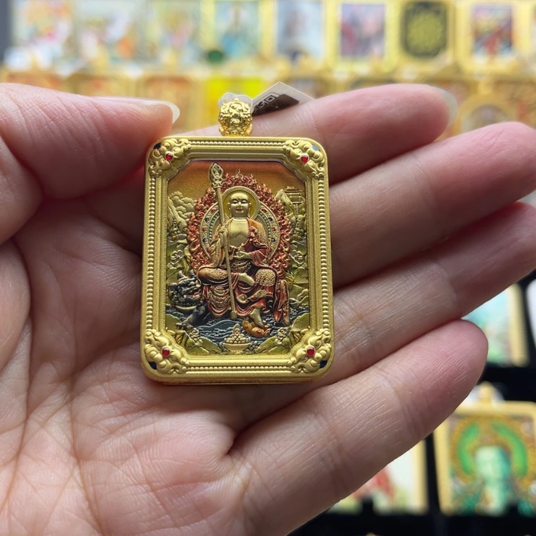 静****吊坠唐卡的历史悠久的文化