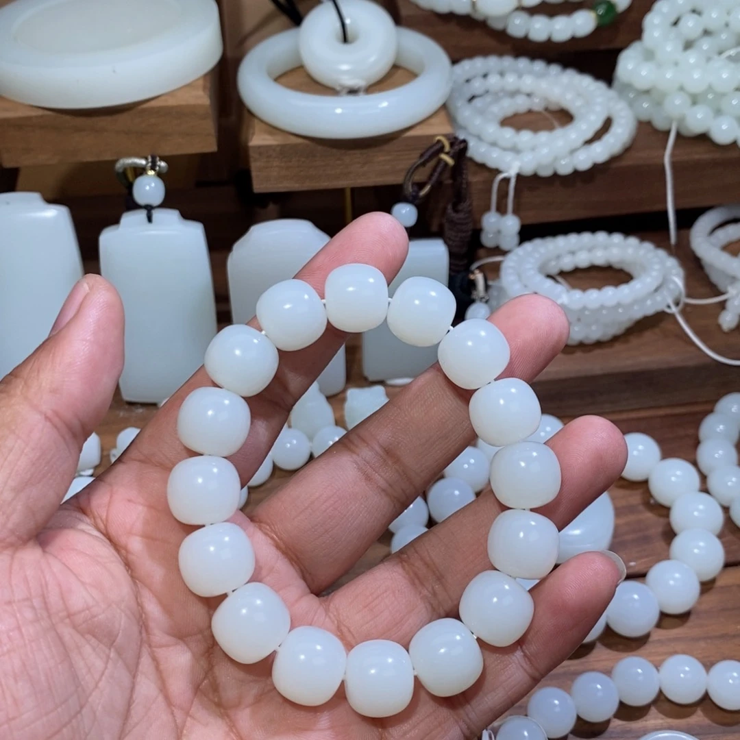 未镶嵌手链和田玉心*宝