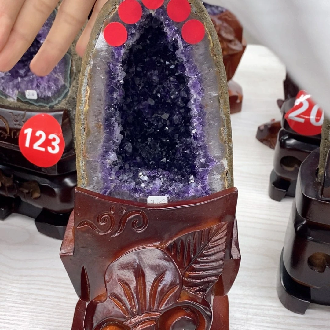 未镶嵌紫晶大型摆件（非配饰）