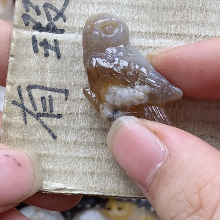 颈饰未镶嵌硅化珊瑚（珊瑚玉）财*小