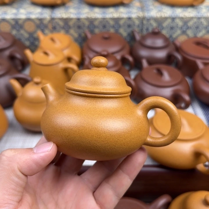 见***的茶壶紫砂黄金段零添加