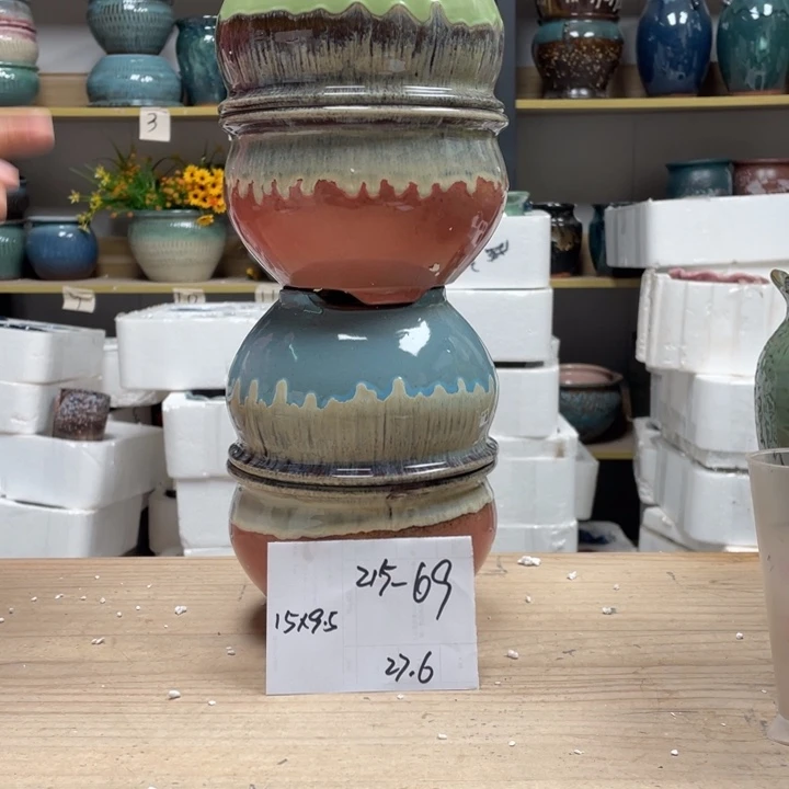 紫砂花盆多肉花盆微瑕69