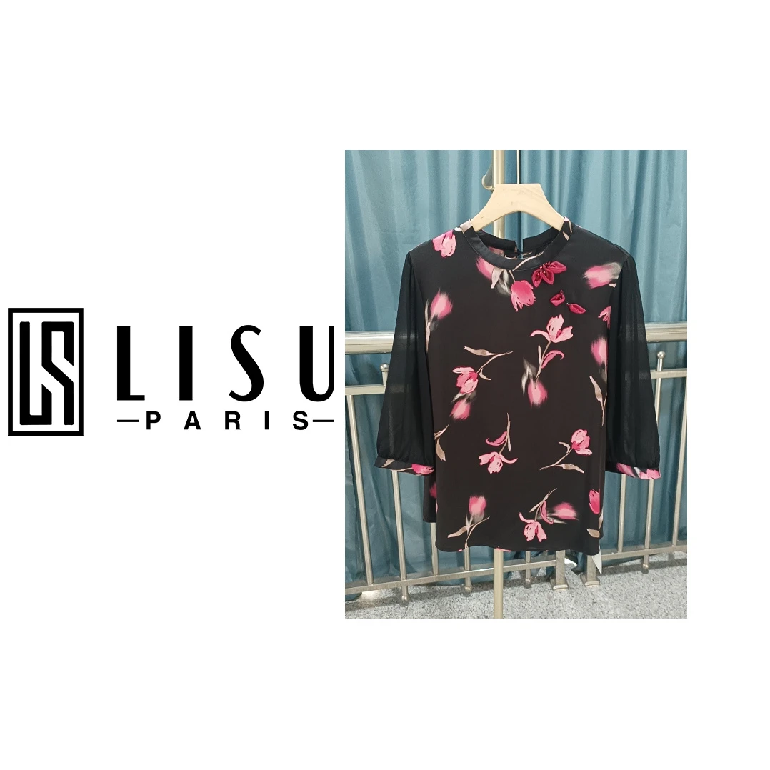 【撤柜 部分剪标】磬轻奢气质减龄显瘦洋气小衫5828