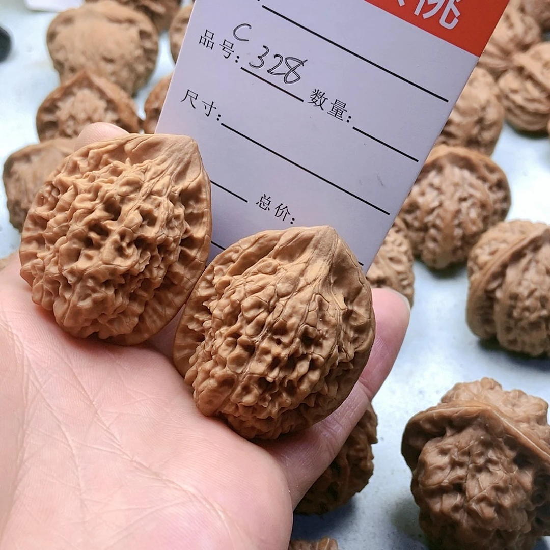 把件桃核林*～328号官帽36尺