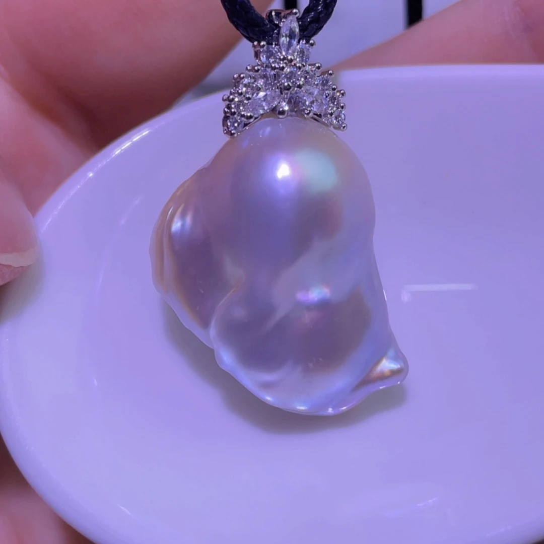 未镶嵌淡水珍珠天然淡水珍珠吊坠