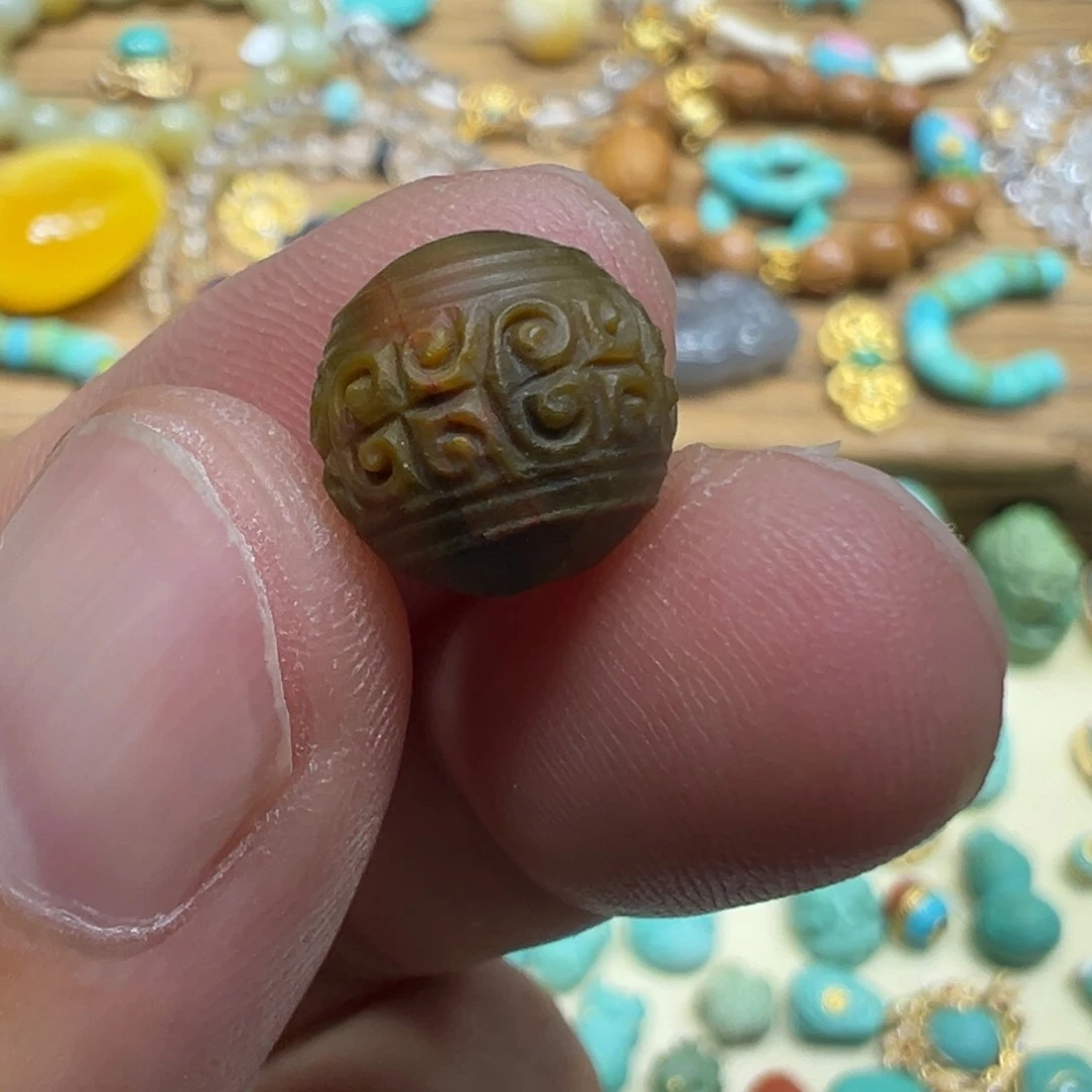 S***C南红玛瑙未镶嵌颈饰