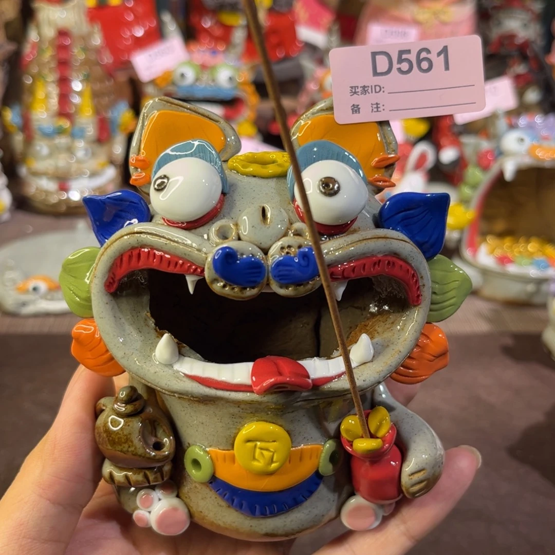 泥塑纯手工茶宠摆件