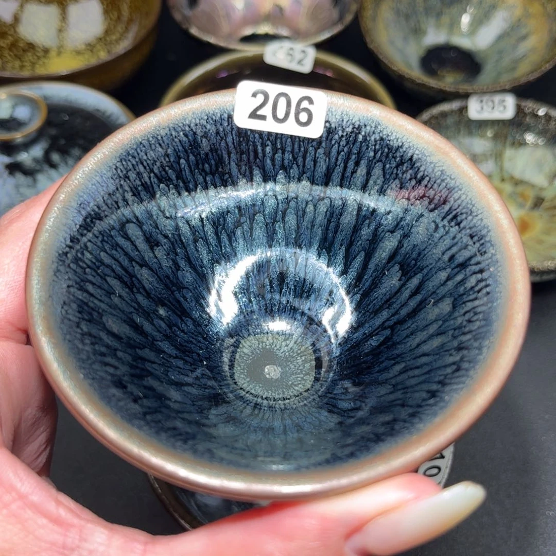 羽***白茶盏206 建窑建盏………………微瑕