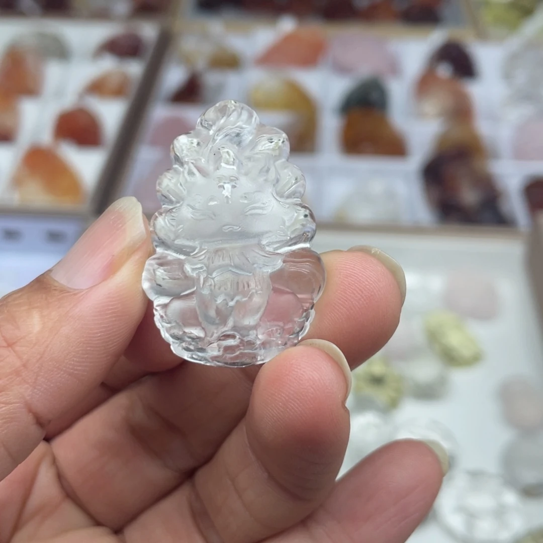 水晶吊坠(不含链)未镶嵌