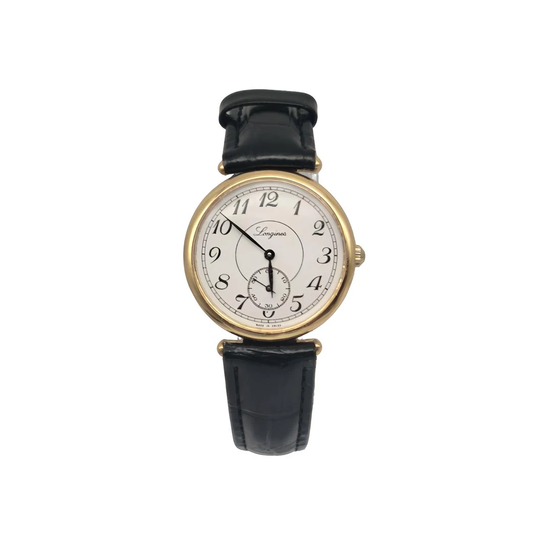 95新 Longines/浪琴 浪琴手动机械白盘女表/表径32/女士/