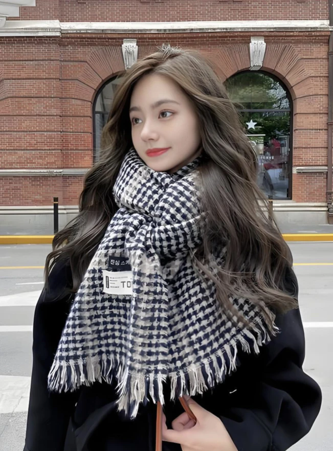 内蒙羊绒围巾保暖-BB