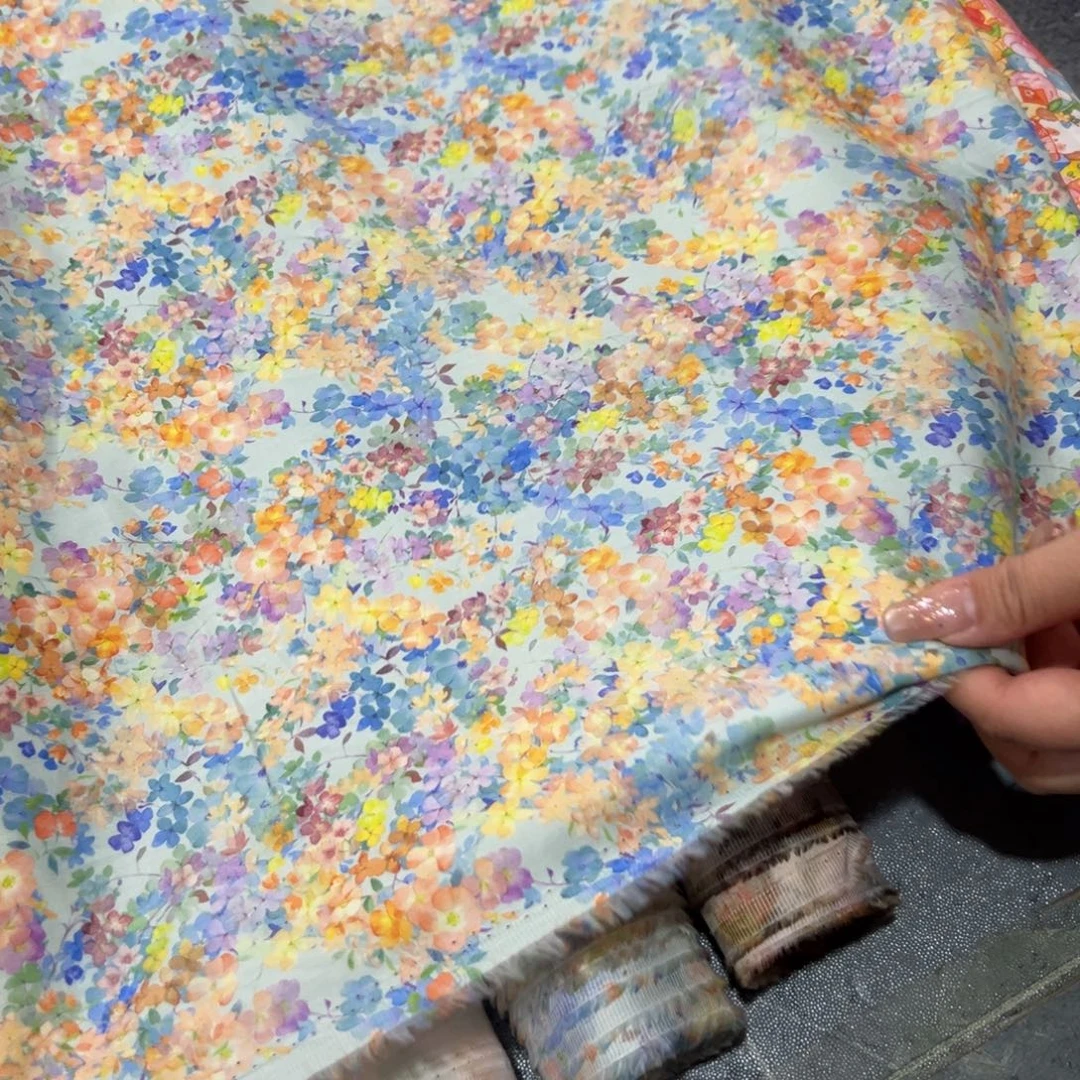 棉一米价纯棉80支贡缎1.5米宽果子D