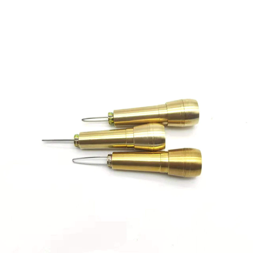 青铜八字套绑皮筋工具专用助手弹弓皮兜配件用八字扣环