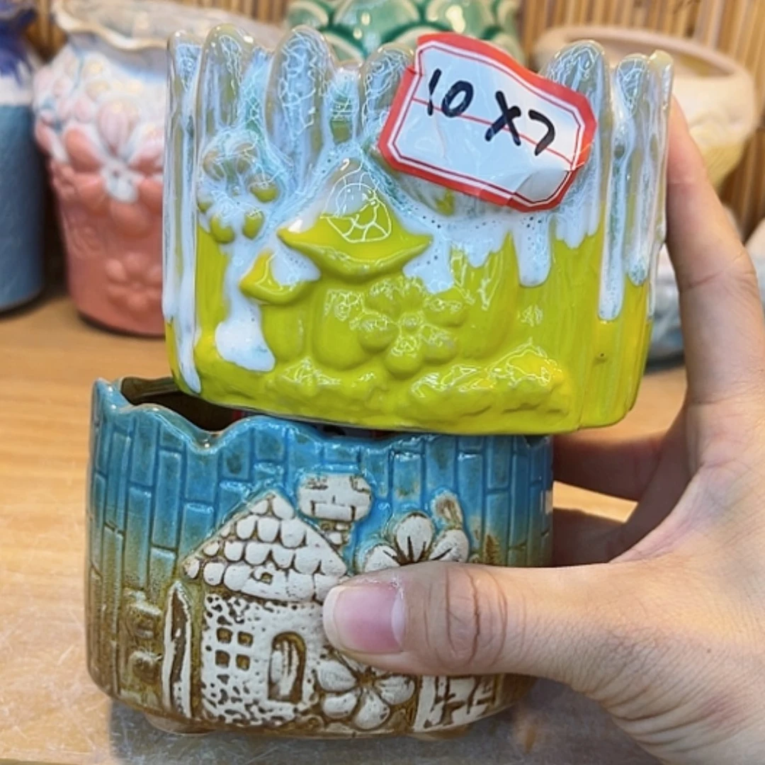 【闪购商品】陶瓷花盆