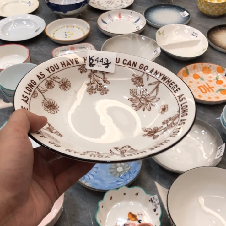 陶瓷微瑕盘碗碟介意勿拍