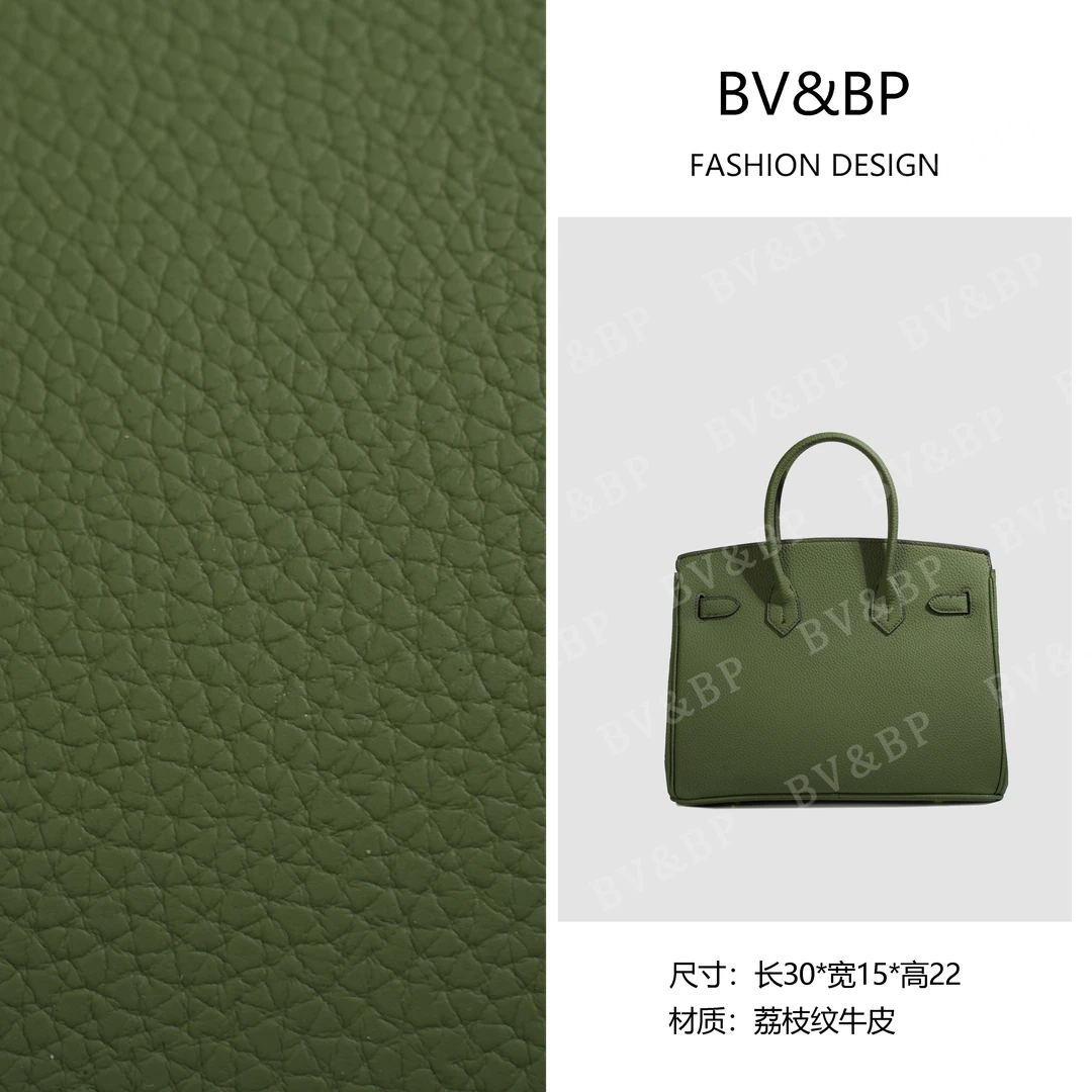 BV&BP· 原创设计 真皮高定手提单肩包  BV30-果绿