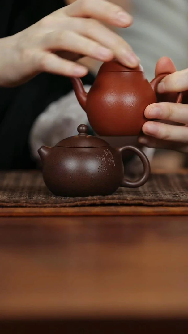 【汪汪茶器】降坡泥高梨 90cc+倾城西施