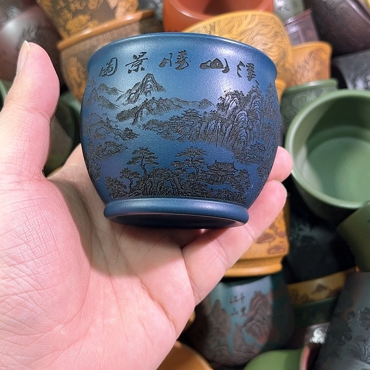 茶杯紫砂全手工紫砂主人杯