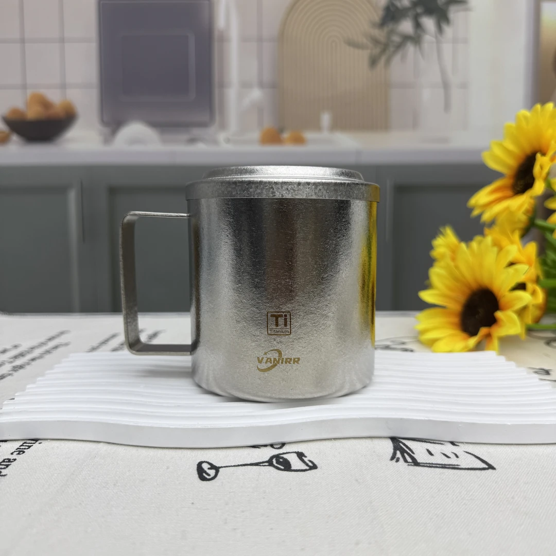 Vanirr高端纯钛结晶马克杯老板杯办公室杯！