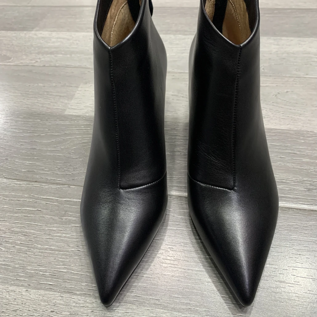 冬季高品质小跟鞋半靴女款鞋断码清货