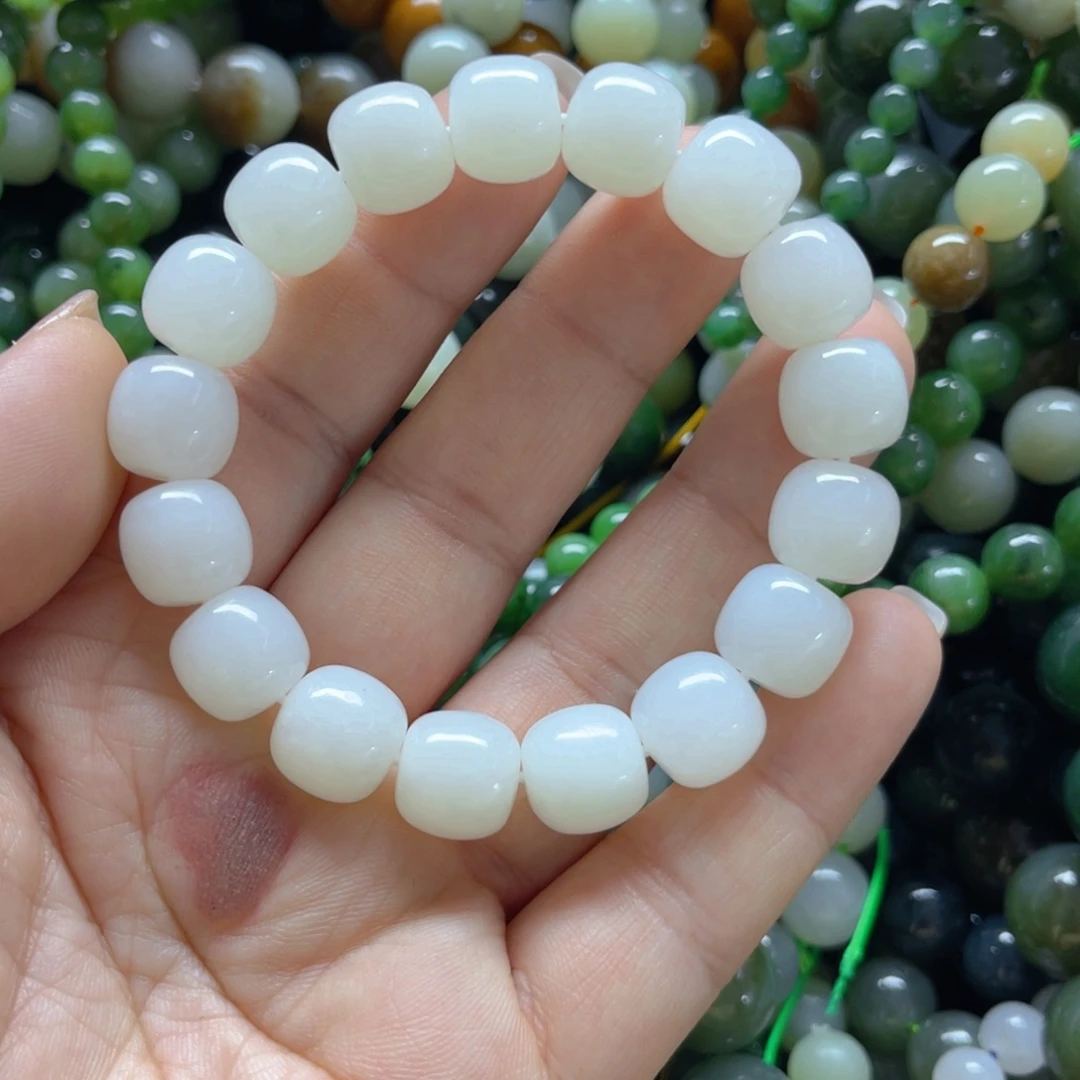 和田玉手链未镶嵌