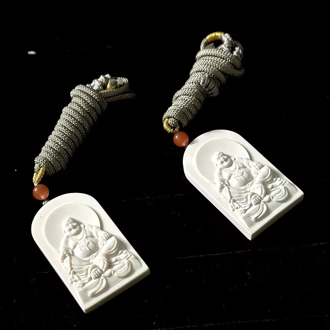 【CH】猛犸牙弥勒佛吊坠（多样性发其一）