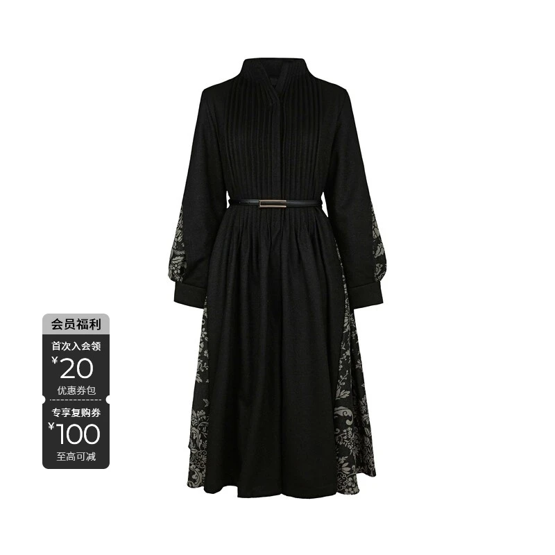 S·DEER圣迪奥女装时尚显瘦轻奢休闲百搭保暖长款羽绒服S234Z2432