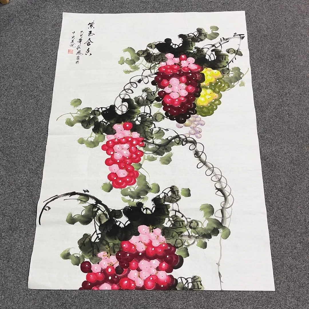国画L精品国画作品单幅任发