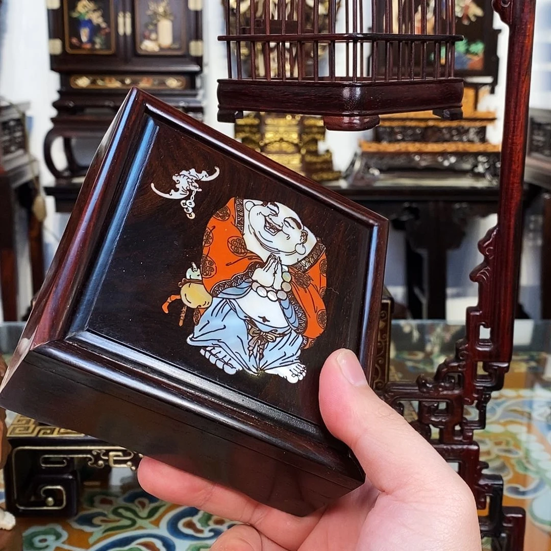 红酸枝木类成套家具大红酸枝盒子