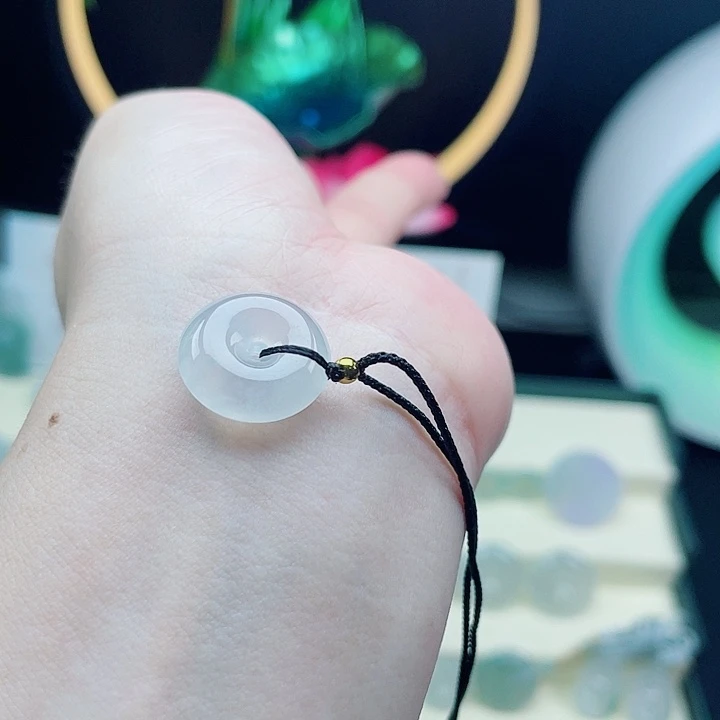 可***冰翡翠未镶嵌颈饰3853564611