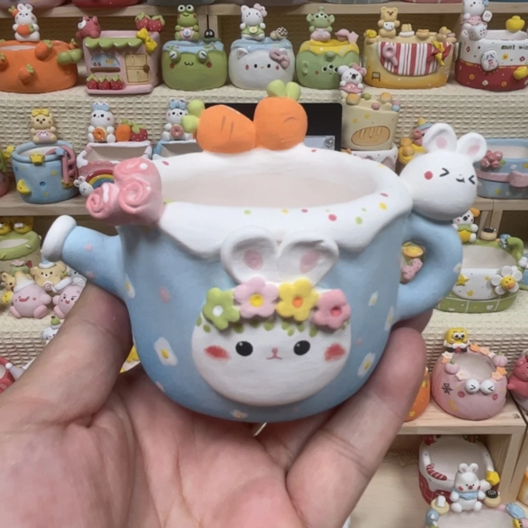 019。     喷壶多肉花盆