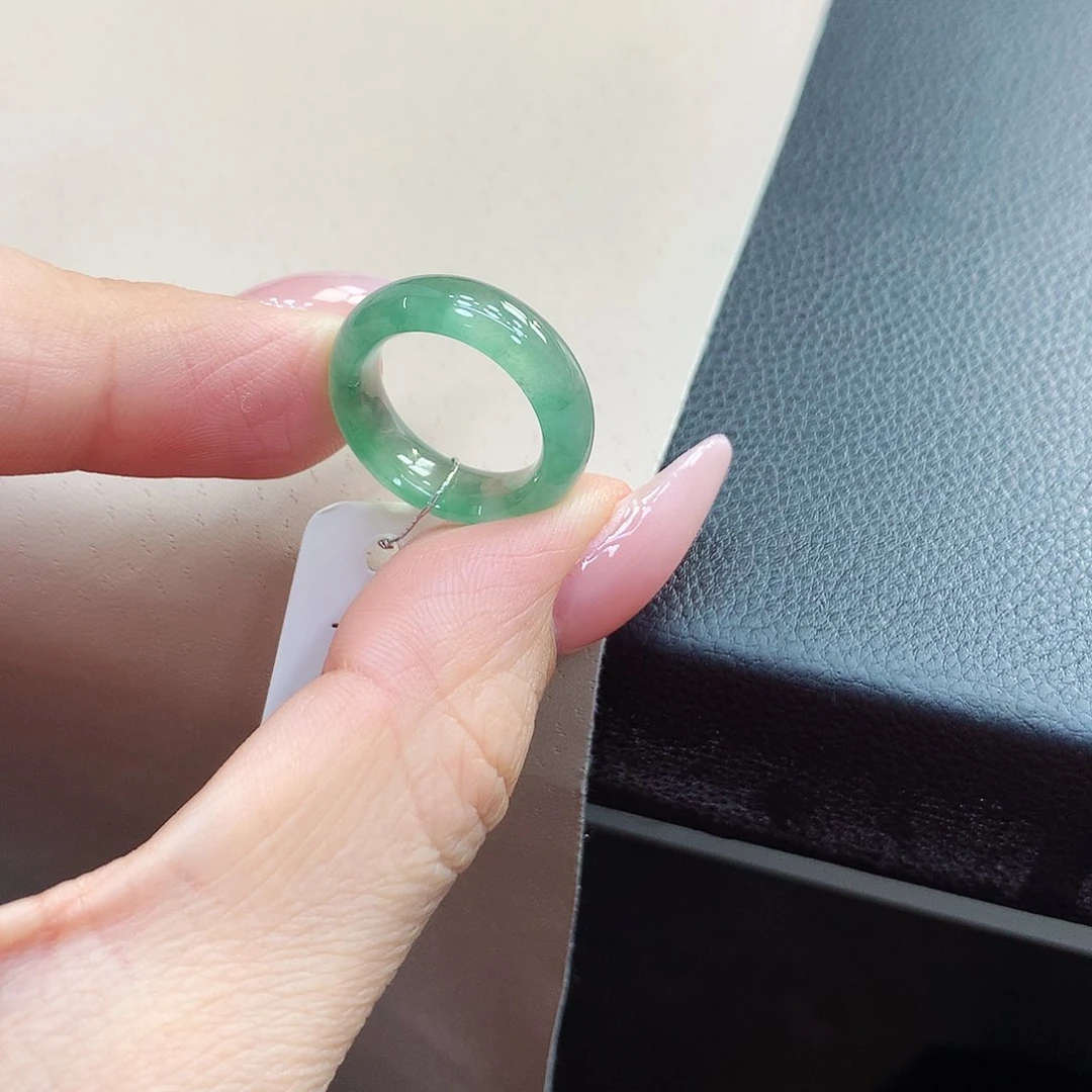 未镶嵌戒指翡翠7号