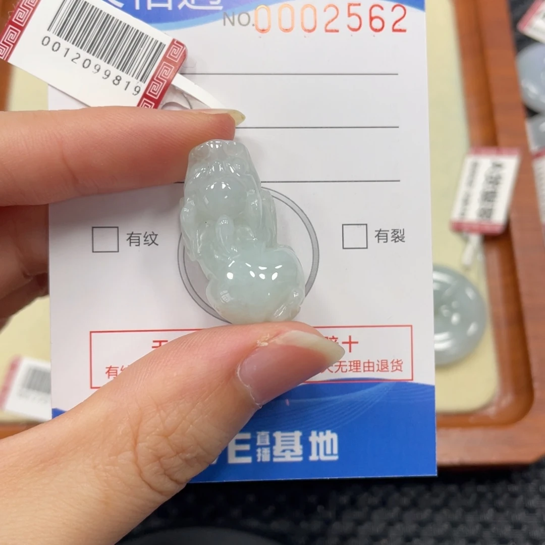 颈饰未镶嵌翡翠翡翠吊坠2562