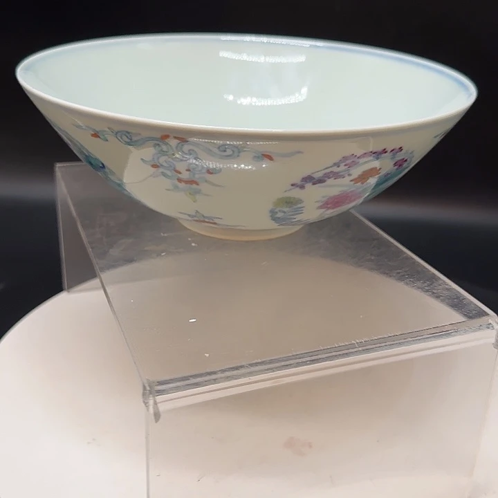 “***哥陶瓷品得意之作胖红微笑